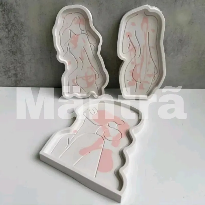 cetakan silicon women resin / cetakan silicon women cement 4