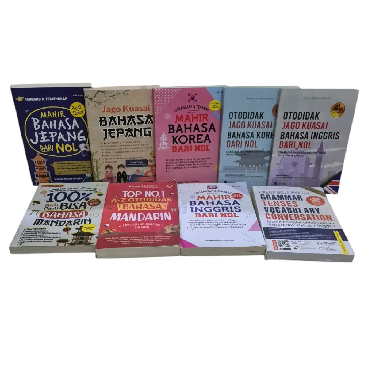 REKOMENDASI VARIASI BUKU MAHIR DAN OTODIDAK KUASAI BAHASA ASING