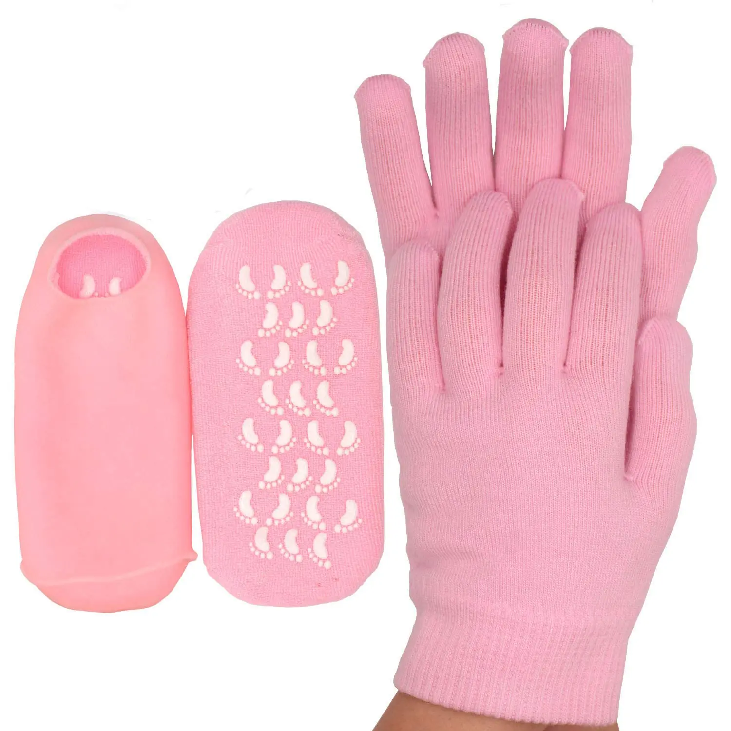 SPA GEL SOCKS - KAOS KAKI / SARUNG TANGAN GEL SPA PELEMBAB KULIT KAKI KUKU