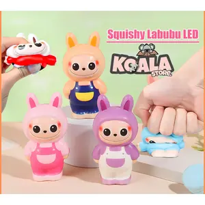 [COD] Squishy Taba Cakar Kucing Squishy Labubu Ada Lampu LED Squishy Cat Paw Lucu Pinch Family  |Squishy Slow Slime Mainan Anak Pereda Stress Soft Kids Toys