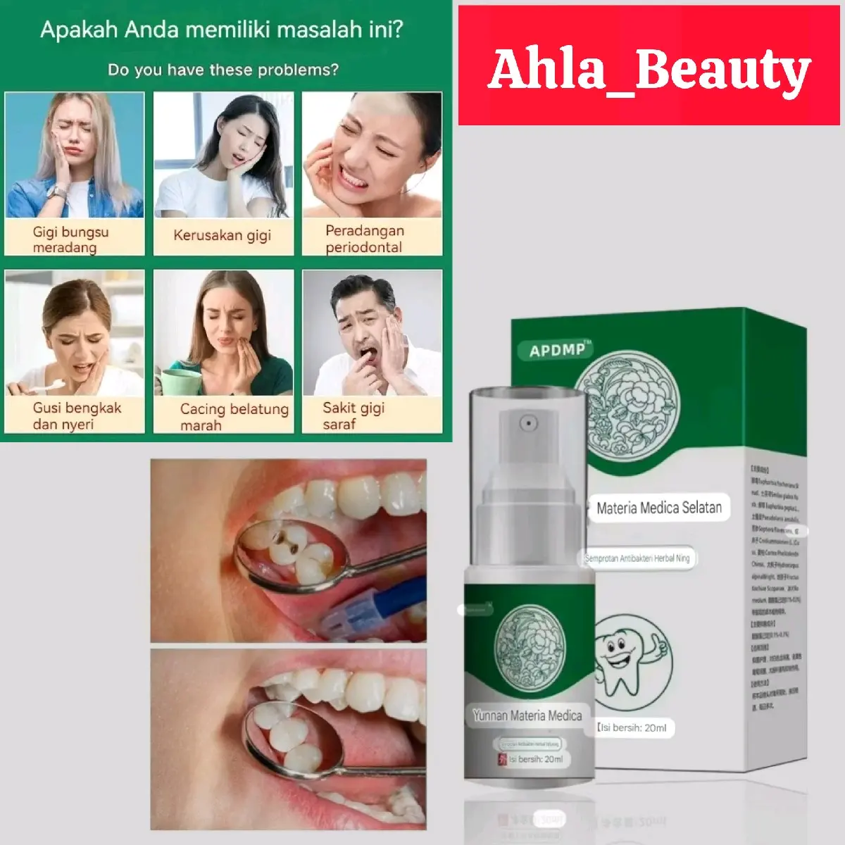 Semprotan Gigi 20ml spray
