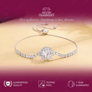 OS3-B07 Perhiasan Gelang Wanita Bracelet Tangan Serut  Cewek Grade VVS1 Store Couple Anti Karat Luntur Berubah Garansi 1 Tahun Cranberry Jewellery High Quality Grade VVS1 5A Store B07 Hadiah