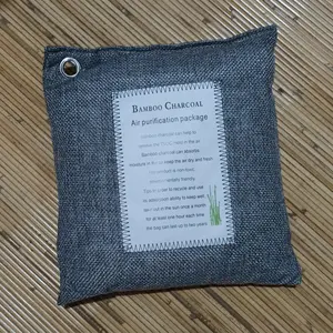 【COD】500g Bamboo Charcoal Air Purifying Bag - Penghilang Bau Mobil & Rumah - Dehumidifier Pengharum - High Efficiency Air Purifier
