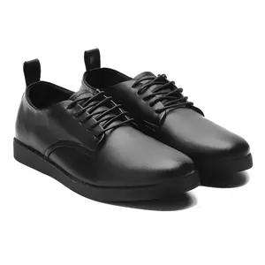 Sepatu pantofel hitam pria cowok laki buat kerja kantor kuliah wisuda guru pns ukuran 39 40 41 42 43 44