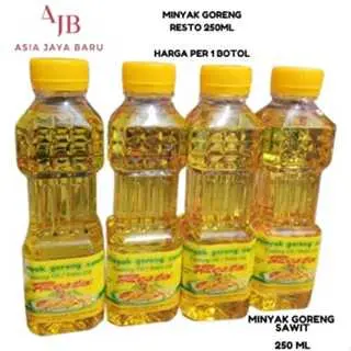 MINYAK GORENG/MINYAK SAYUR MERK RESTO POUCH 180,RESTO BOTOL 250 ML DAN FITRI BOTOL 200ML - HARGA EKONOMIS