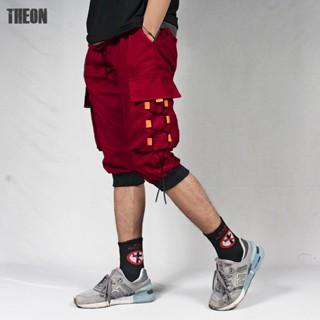 Celana training kain katun 3 4 Uniseks sport model terbaru 7