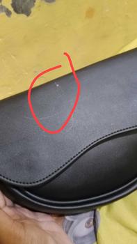 Product Review of Akaci store | ZURAA Tas selempang wanita Terbaru 09-8233 Bahan Sintetis  kuliah kerja kantor ibu Polos Kulit PU kuliah kerja pesta from C**🥀 3