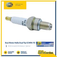 Gambar Busi Motor Yamaha Vega force 115 (2015-2017) Hella Dual Tip CC9RN-7D - Busi Vega force 115 dari Hella Indonesia Official Store Kota Administrasi Jakarta Pusat 3 Tokopedia