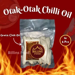 OTAK-OTAK CHILLI OIL IKAN TENGGIRI FROZEN FOOD