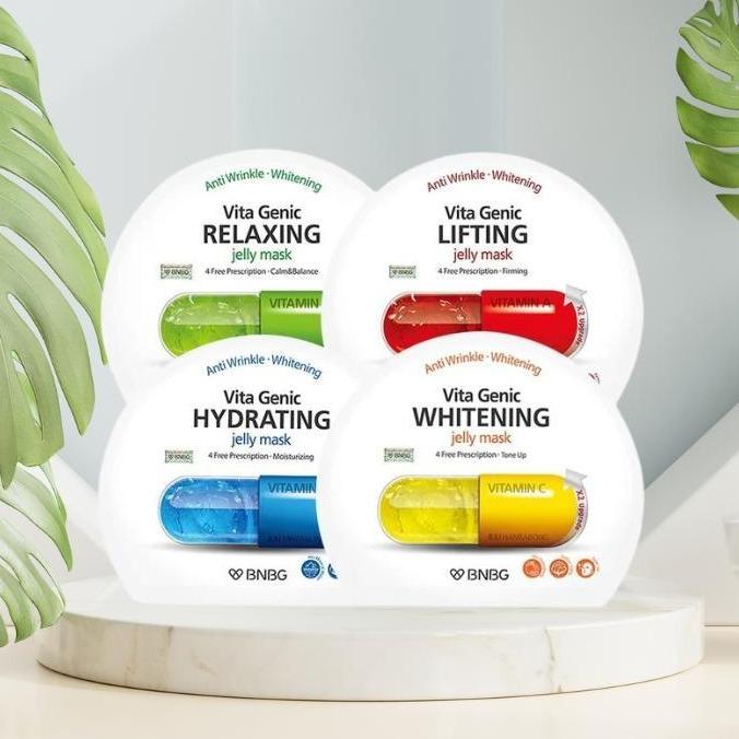  Hộp Mặt Nạ 10 Miếng Dưỡng Ẩm Hỗ Trợ Dưỡng Sáng Da Cải Thiện Làn Da Hàn Quốc BNBG 