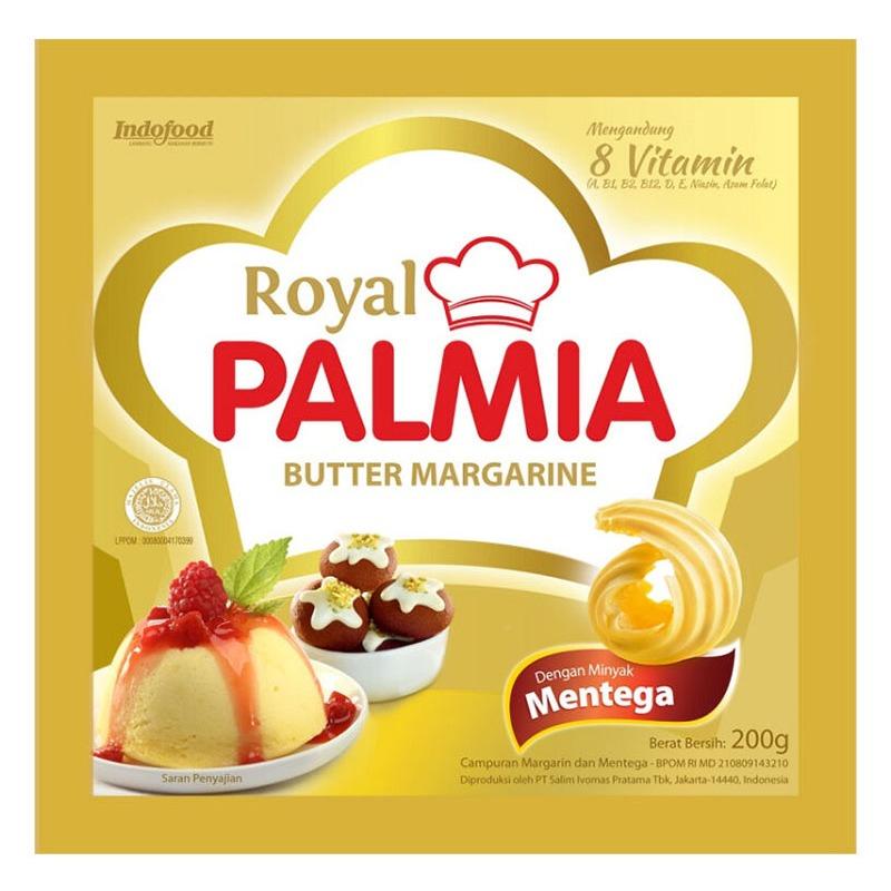 PALMIA ROYAL 200GR BUTTER MARGARINE CAMPURAN MENTEGA DAN BUTTER 0