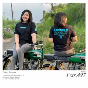 Kaos Faster invader classic logo tosca fstr 497