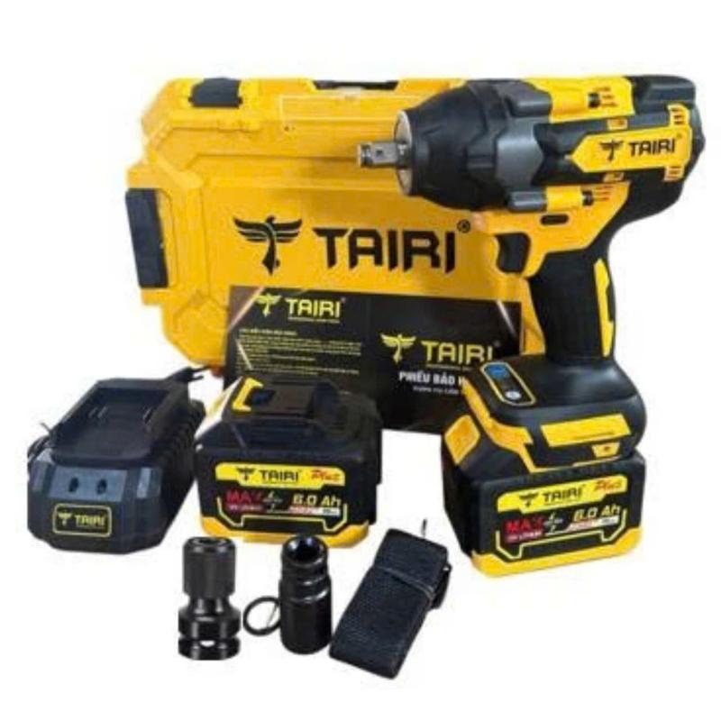 Máy Siết Bulong TAIRI Lực Siết 1250N.m Đầu Trục Đặc Động Cơ Không Chổi Than Sử Dụng Chân Pin Phổ Thông M21-4CM