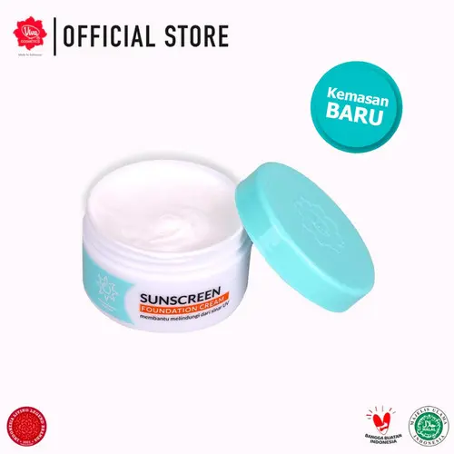 VIVA SUNSCREEN FOUNDATION CREAM 22GR ORIGINAL BPOM BISA COD