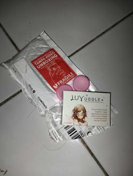 Product Review of SOFTLENS LUVUBBLE MINUS GRAY SERIES 2 softlens minus natural murah from w**l 0