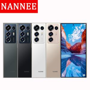 NANNEE グローバルアンロック対応スマートフォン、4GB RAM／64GB ROM、6.8インチHDディスプレイ、4Gネットワーク、Android 12搭載。高齢者や学生にぴったりのギフトです