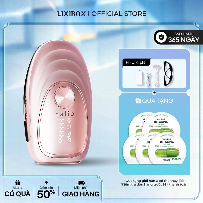 [CFV] Máy Triệt Lông Băng Lạnh Cá Nhân Halio IPL Cooling Hair Removal Device - Phù hợp cho Da Nhạy Cảm Nữ