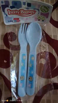 Product Review of LustyBunny Baby Spoons Set Sendok Perlengkapan Makan Balita from I**h 0