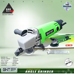 PROMOO!!! MESIN GERINDA 4" ANGLE GRINDER Mesin gerinda tangan listrik siap pakai Berkualitas