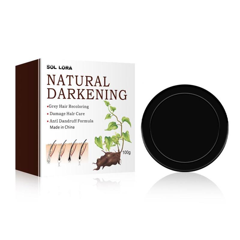 Syampu Polygonum Multiflorum, 100g, sabun pencuci rambut hitam ...
