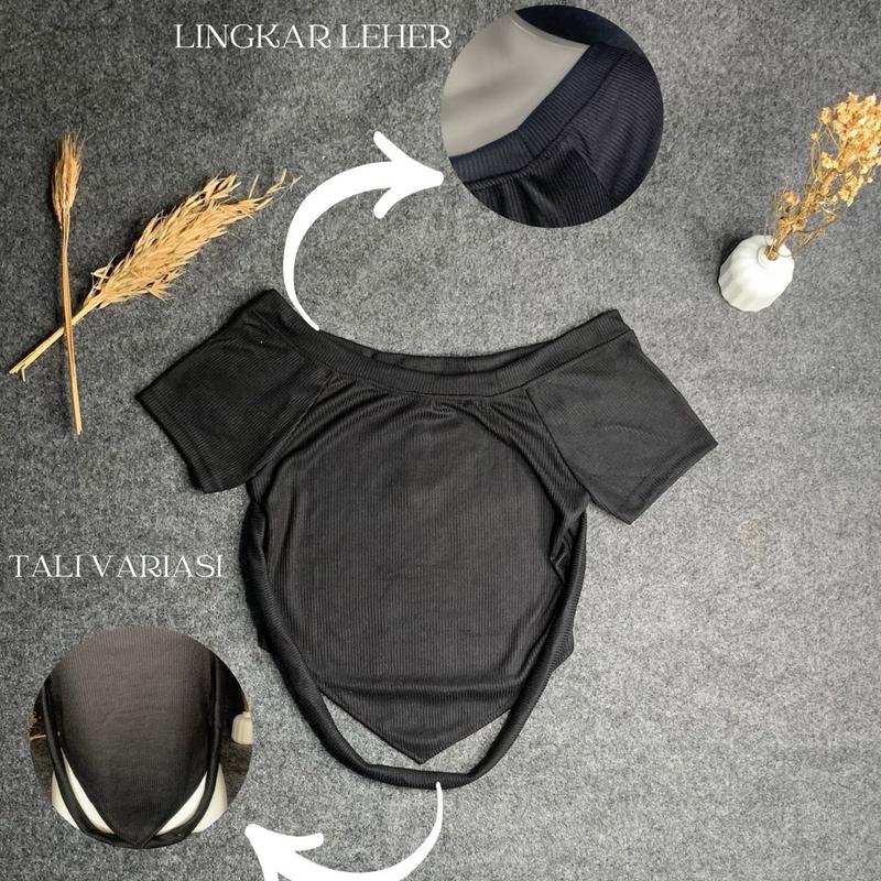 CROP TALI LEHER WANITA | CROP KEKINIAN 1