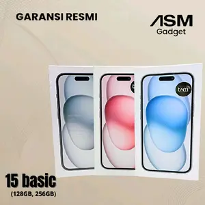 (ASM X SEFRICO) - iPhone 15 128 & 256gb Garansi Resmi TAM/GDN 1Th