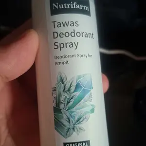 NUTRIFARM - TAWAS SPRAY 100ML DEODORANT SPRAY TAWAS CAIR Mencegah Keringat Berlebih & Membuat Kulit Ketiak Lembut Original