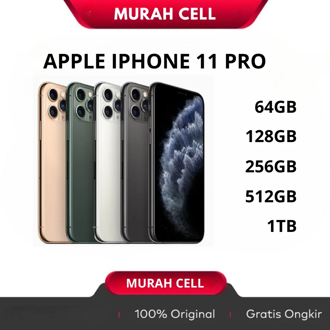 APPLE IPHONE 11 PRO ORIGINAL INTERNATIONAL 64GB 256GB 512GB