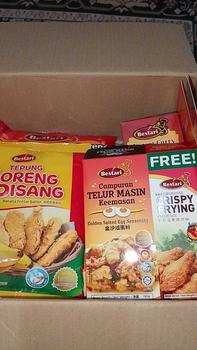 Product Review of [SET JIMAT] BESTARI Tepung Original/Spicy/Garlic +Mashed Potato Chicken And B.Pepper +Salted Egg Seasoning from 💚**💙 1