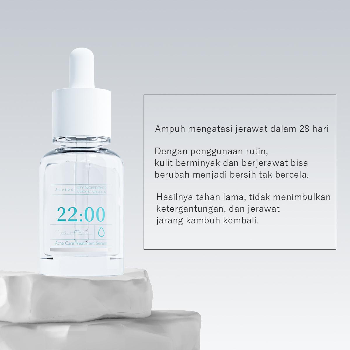 ANETOS – Acne Care Treatment Serum – 15ml (Serum Wajah, Essence, Membantu Mengatasi Kulit Berjerawat)