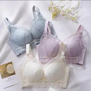4 PCS PROMO BH Bra Busa Kemben Renda Halus Cup Besar Kait 4 Size 32-38 105 Paket Hemat Nyaman dan Elegan