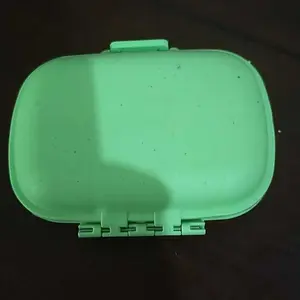 [BISA COD] Kotak Tempat Penyimpanan Obat Vitamin Portable Mini Travel Organizer Medicine Box