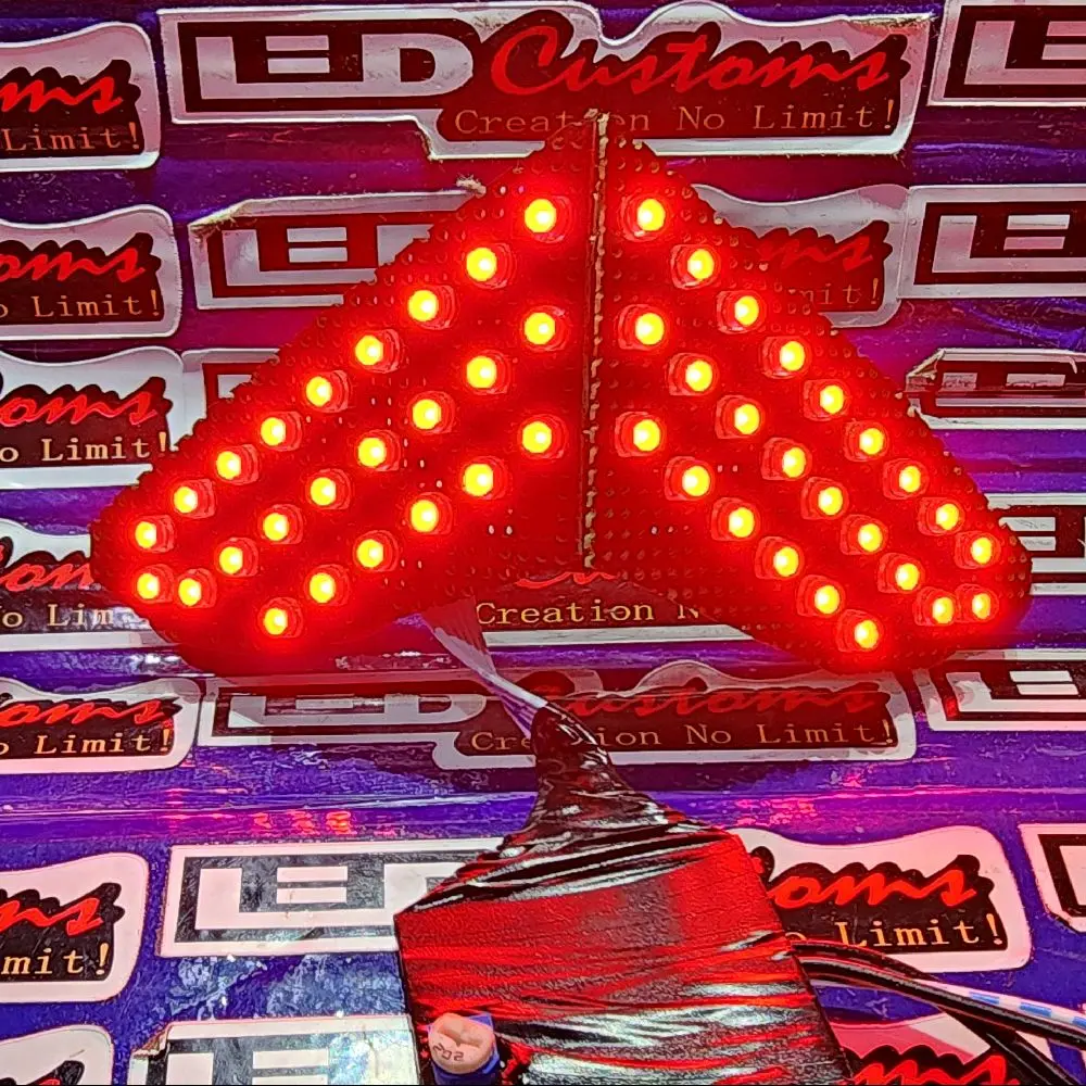 lampu stop running blade 110 / 125 new 11 mode bisa setting mode manual n otomatis Motorcycle
