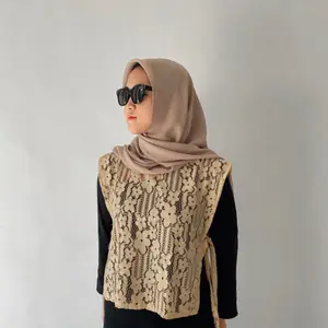VEST BRUKAT TALI PREMIUM/ VEST BRUKAT TALI/ LACE ROMPI BRUKAT WANITA/OUTER ROMPI TERLARIS Motif