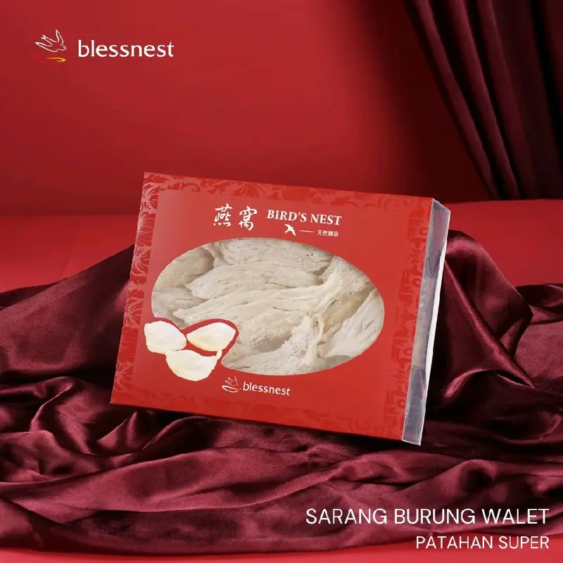 Sarang Walet Patahan Super Pilihan Ekonomis  Tanpa Bahan Pengawet dengan Antioksidan Tinggi Untuk Kesehatan Otak dan Meningkatkan Kekebalan Tubuh