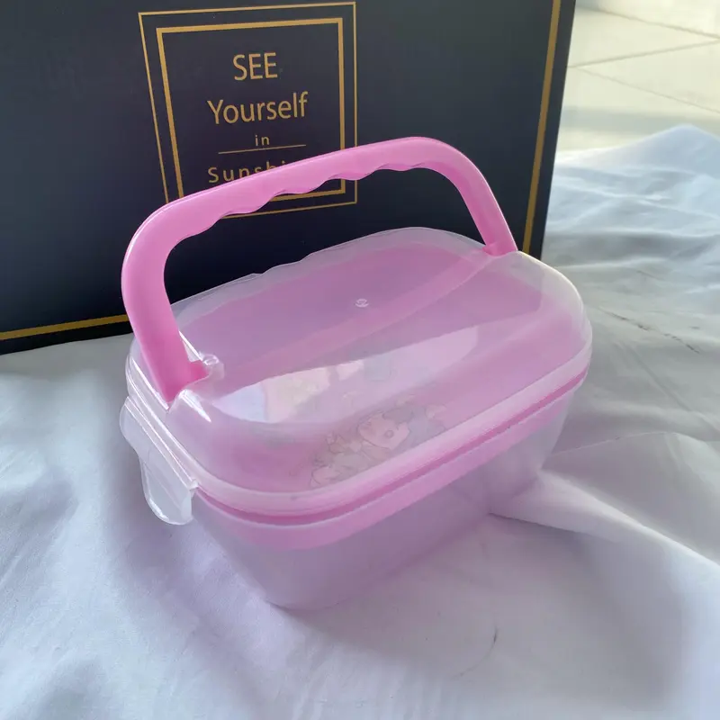 lunchbox anak Lunch box mini makanan murah kitchenware school lunch lunch box 1