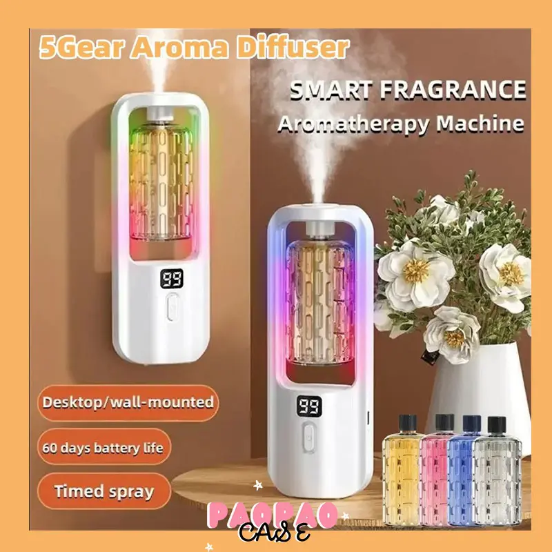 Paopao Case Humidifier Diffuser Aromaterapi Aesthetic Mesin Pewangi Mesin Aromaterapi Otomatis Mesin Pewangi Isi Ulang Tampilan