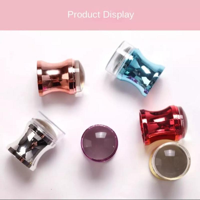 Dụng Cụ In Móng Tay Tự Làm, Mới, Dụng Cụ In Silicon, Con Dấu Silicon Thạch, Thực Dụng, Dành Cho Phụ Nữ, Con Dấu Móng Tay 6