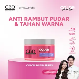 [CREATOR] CBD Prof Color Shield Daily Use Hair Mask 250ML - Haircare Treatment Creambath Perawatan Intensif setelah Shampoo & Conditioner untuk Rambut Kering Berwarna Melindungi Membersihkan & Mempertahankan Kilau Warna Rambut serta Wangi Tahan Lama