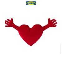 Gambar IKEA FAMNIG HJARTA Bantal Kursi Bentuk Hati Merah 40x101cm dari IKEA Indonesia Kota Administrasi Jakarta Timur 2 Tokopedia