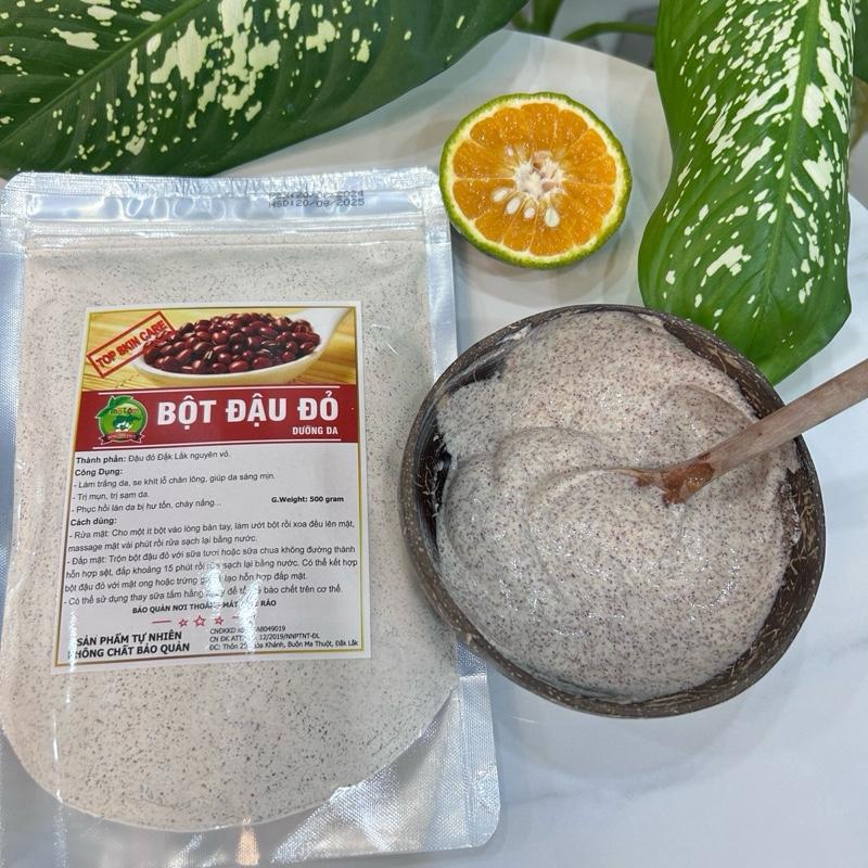 BỘT ĐẬU ĐỎ xay THÔ MUA 1KG TẶNG 500G MỊN Tẩy Tế Bào Chết Dưỡng Da Tắm Ủ Chăm Sóc Da Tự Nhiên Hiệu Quả