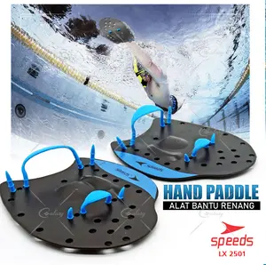 SPEEDS Hand Paddles Alat Bantu Renang Tangan Katak Palmar Hand Power Paddle Outdoor 017-2501
