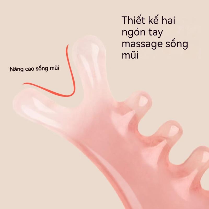 Dụng cụ mát xa da mặt Máy mát xa đầu Máy cạo cổ Gua Sha để thư giãn nâng và săn…