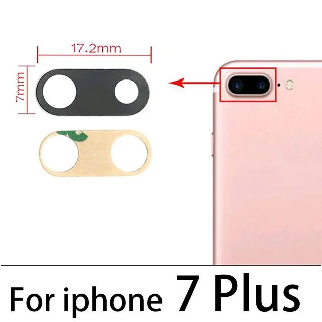 Kaca kamera Iphone 7 Plus - Pengganti kaca kamera yang pecah