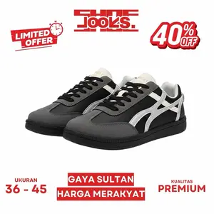 Sepatu Sneakers Casual Unisex LX-26 Pria Wanita Nyaman Ringan Empuk Cocok Harian Daily Wear