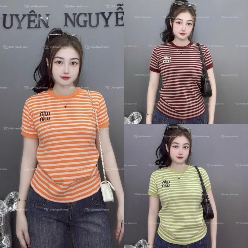 A16- MỞ BÁN TẾT Áo Thun Phom Vừa Thêu logo Niw Niw - Vải Bozip Cotton Mềm Mịn Co Dãn Phong Cách Trẻ Trung Và Năng Động