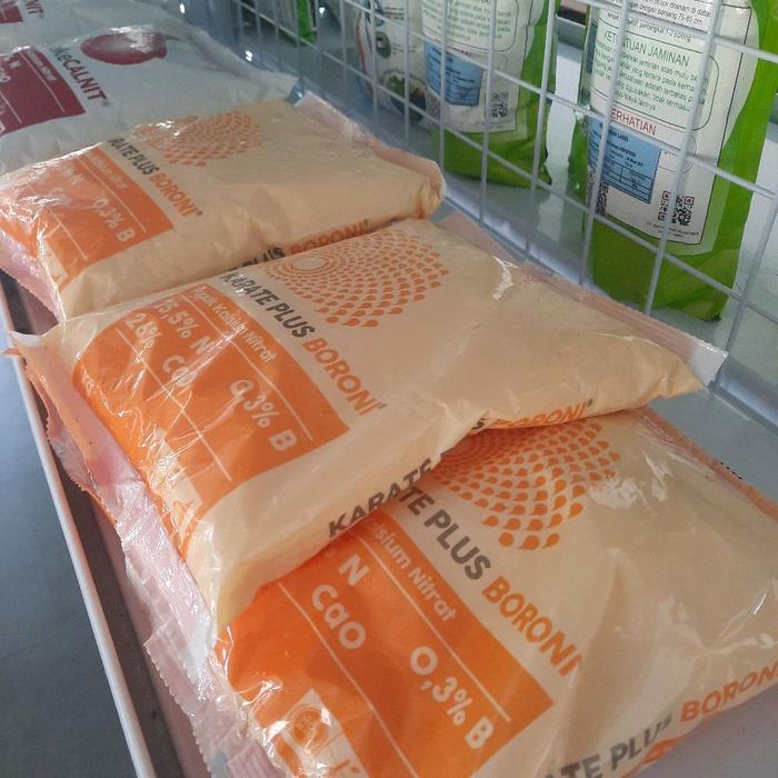 Gambar Karate Plus Boroni 1KG - Pupuk Daun Mengandung Boron untuk Pembentukan Bunga dan Buah Meningkatkan Kualitas Hasil Panen dari Baroya Tani Kab. Kediri Tokopedia