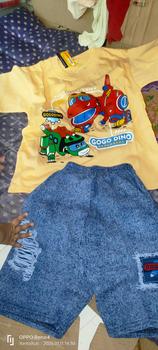 Product Review of Unikidz 05 | 3 Setelan Anak Laki-Laki dari Bahan Cotton Combed dengan Motif dan Warna Acak - Fashion, Baju from I**a A** 0
