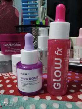Product Review of [Glass Skin Bundle] - GLOW FX - 17% Total Acids CeraCapsule Peeling Solution - Serum Exfoliasi Wajah Mengandung Glycolic Acid Untuk Mencerahkan dan Menghaluskan Wajah from a**y 0