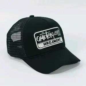 TRUCKER HAT DOKI TOPI JARING PRIA DISTRO ORIGINAL HITAM